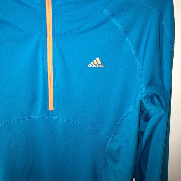Adidas Small Blue Pull Over Climalite - Picture 3 of 5